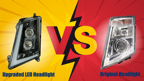 Últimas noticias de la empresa sobre Los faros Volvo LED mejorados vs. originales: el claro ganador revelado