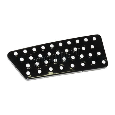 81615100268 81615100267 Placa de paso de pie para camiones de acero MAN F2000