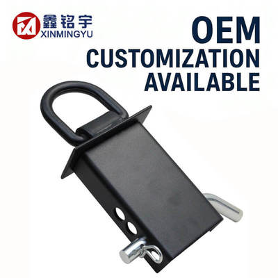 Un buen precio. Removable D-Ring Tie-Downs for Stake Pockets – Flatbed & Utility Trailers, Includes Hitch Pin, Black Heavy-Duty, Factory Direct OEM Customizable en línea