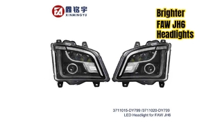 Actualización más brillante de faros LED para camiones FAW JH6